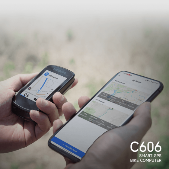 Ordinateur de vélo intelligent GPS C606
