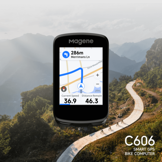 Ordinateur de vélo intelligent GPS C606